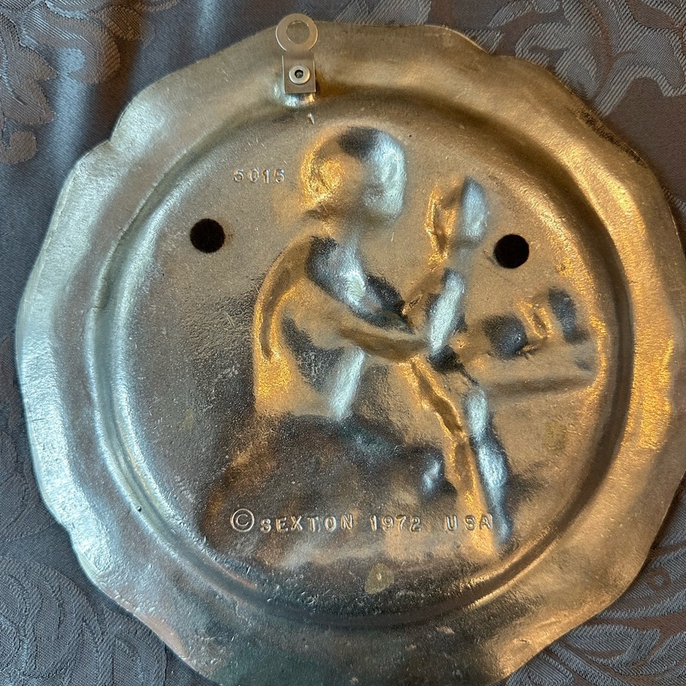 Pewter Plate - Picture 2 of 2